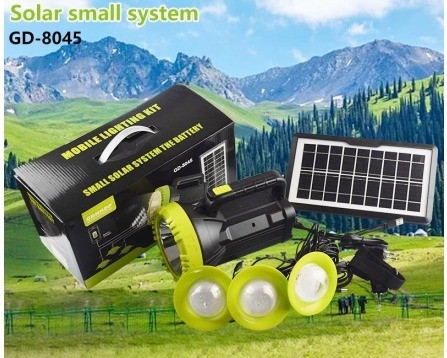 Sistema de energía solar LED completo para interiores con certificado CE RoHS ERP FCC