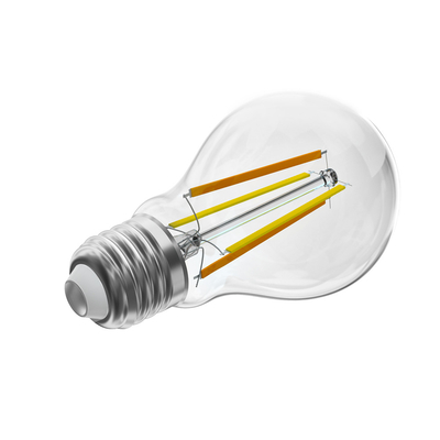 Bulbo de incandescencia LED A60 con luz apagable 9W Bulbo de lámpara LED para decoración duradera y versátil