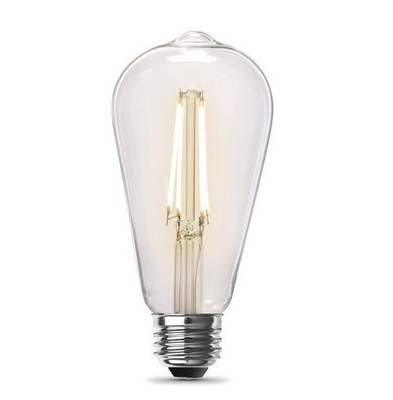 Lámpara Flujo luminoso Lm 800 E27 Casa LED Filamento de vidrio St19 St64 Luz de bombilla LED
