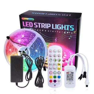80 CRI 5m 10m 20m Wifi Smart Led Strip Light con control remoto de la aplicación RGB Luz ambiental