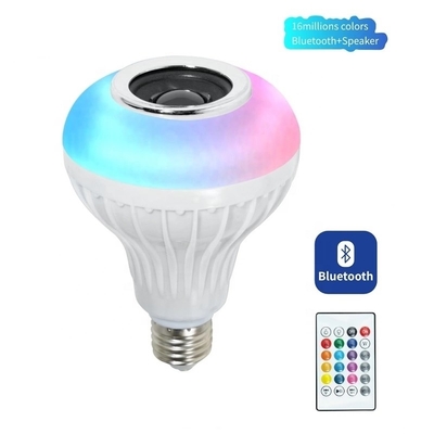 Bulbo de música LED blanco con Bluetooth y control remoto Temperatura de funcionamiento -45-50°C