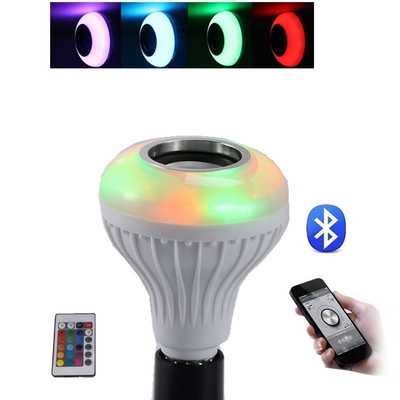 Bulbo de música LED blanco con Bluetooth y control remoto Temperatura de funcionamiento -45-50°C