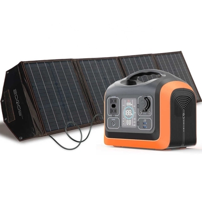 Apoyo de carga rápida 1200w Batería portátil con central eléctrica con panel solar para exteriores