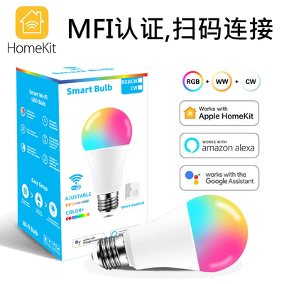 2835 SMD Chip LED Wi-Fi RGB bombilla LED con control de la aplicación Tuya y función de atenuación