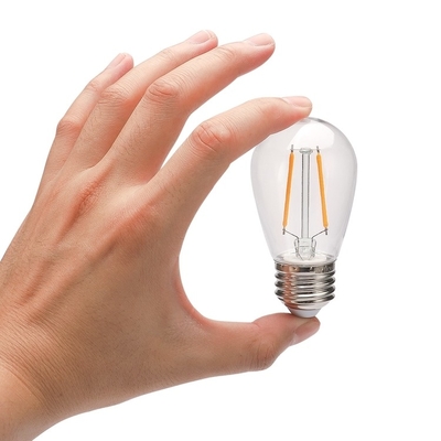 Pc Aluminio Led Single Filament Bulb S14 para el control de voz en el parque temático Casa de Fiestas
