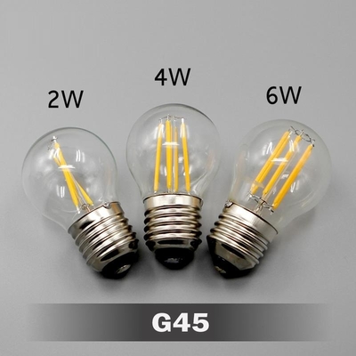 Pc Aluminio Led Single Filament Bulb S14 para el control de voz en el parque temático Casa de Fiestas
