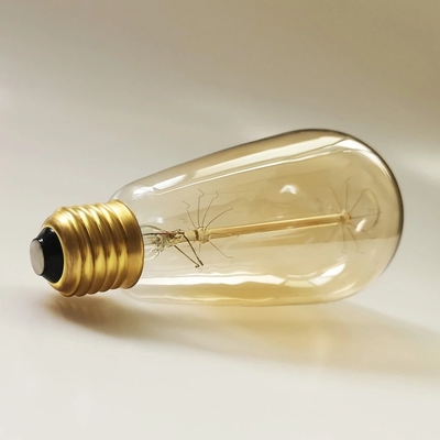 Luz amarilla cálida en ámbar para base E26