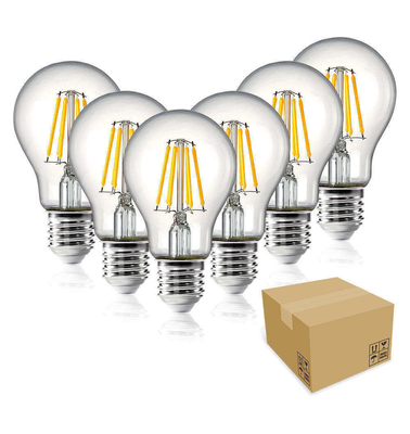3000-6000K E27 Edison Bulb Led Filament Lamp 220v Filament A60 Edison Led Bulb Light (Luz de bombilla de alumbrado de Edison)
