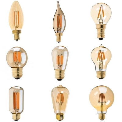 3000-6000K E27 Edison Bulb Led Filament Lamp 220v Filament A60 Edison Led Bulb Light (Luz de bombilla de alumbrado de Edison)