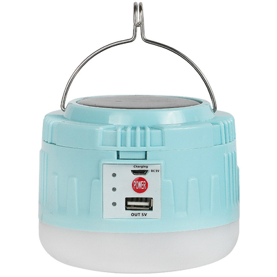 30W / 50W luz solar LED recargable para campamento y emergencia flujo luminoso de 900lm